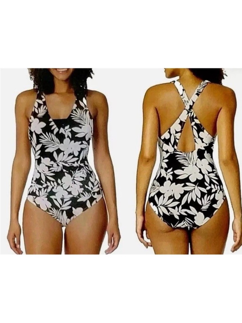 Land's End‎ Floral One Piece Swimsuit